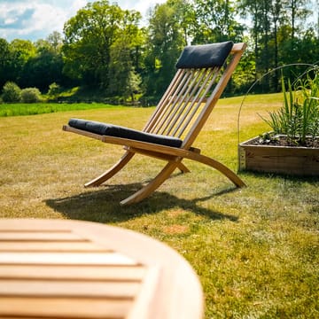 Muskö sittdyna och nackkudde - Svart - Stockamöllan