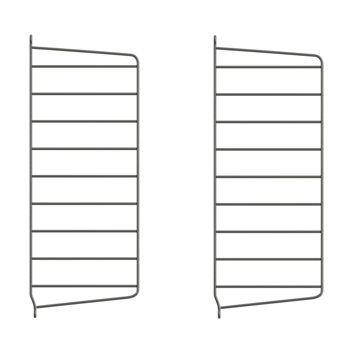 String väggavel - Mörkgrå, 50x20 cm, 2-pack - String