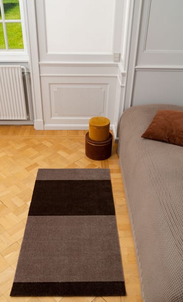 Stripes by tica, horisontell, gångmatta - Sand-brown, 67x120 cm - tica copenhagen