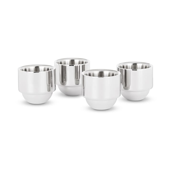 Brew espressokopp 5 cl 4-pack, Stainless steel Tom Dixon