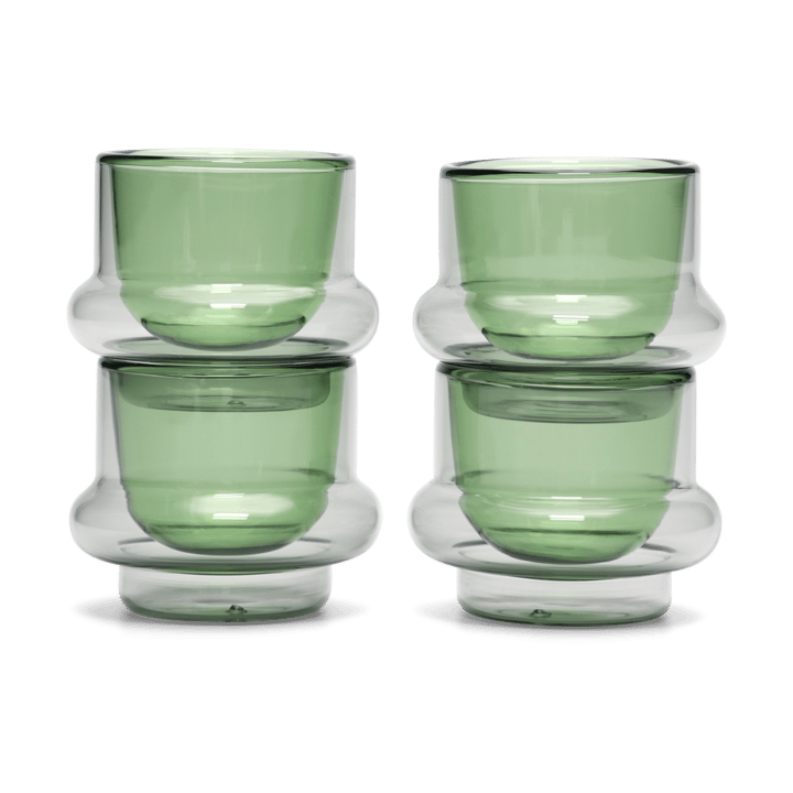 Bump espressokopp 5 cl 4-pack - Green - Tom Dixon