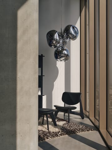 Melt Chandelier large takkrona LED 196 cm - Silver - Tom Dixon