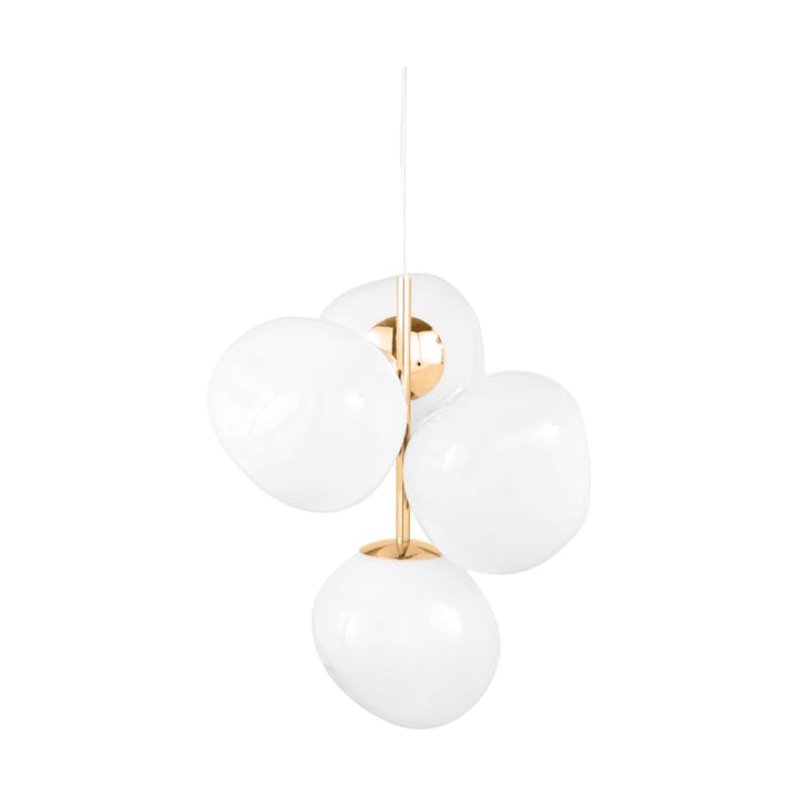 Melt Chandelier mini takkrona LED 63,4 cm - Opal-gold - Tom Dixon