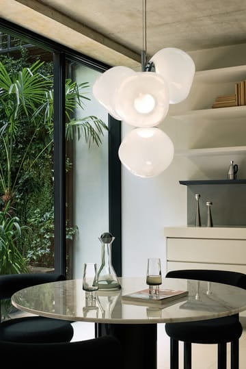 Melt Chandelier small takkrona LED 103 cm - Opal-gold - Tom Dixon