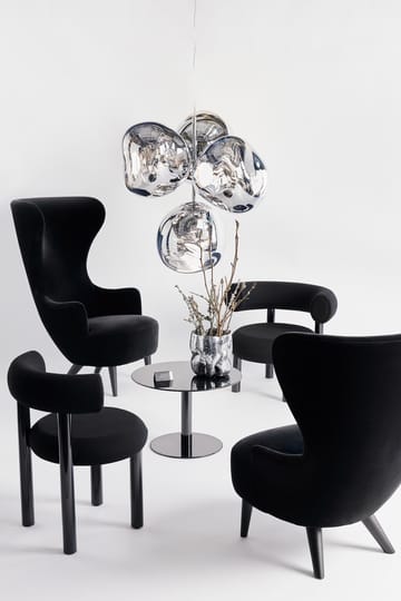 Melt Chandelier small takkrona LED 103 cm - Silver - Tom Dixon