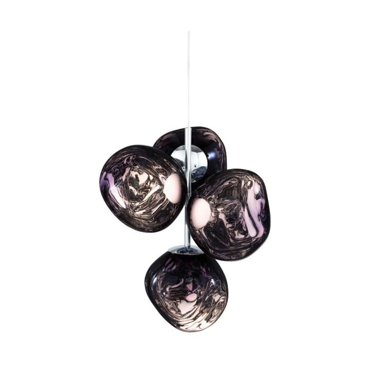 Melt Chandelier small takkrona LED 103 cm - Smoke - Tom Dixon