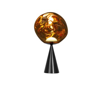 Melt Cone fat bordslampa LED 46,5 cm - Gold - Tom Dixon