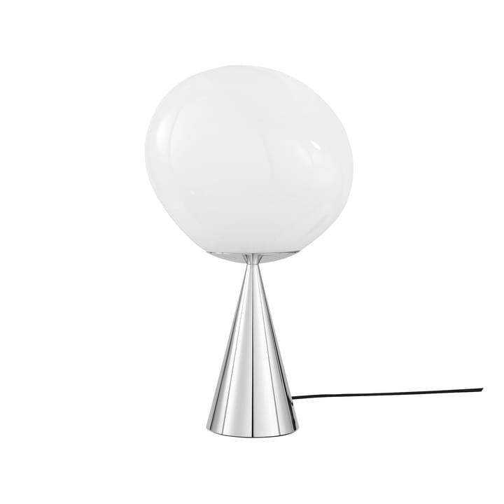 Melt Cone fat bordslampa LED 46,5 cm - Opal-silver - Tom Dixon