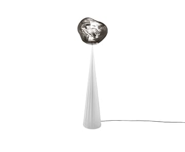 Melt Cone fat golvlampa LED 174,5 cm - Silver-silver - Tom Dixon