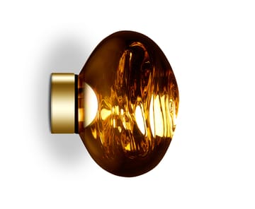 Melt Surface mini vägglampa LED 30 cm - Gold - Tom Dixon