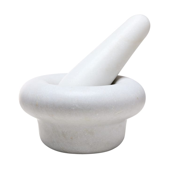 Stone mortel Ø20 cm - White marble - Tom Dixon