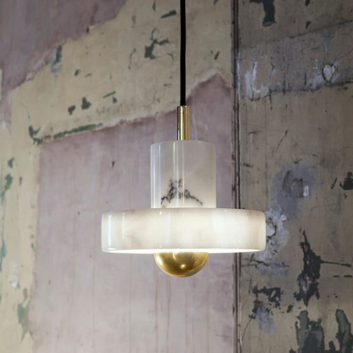 Stone pendel, Vit marmor Tom Dixon