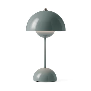 Flowerpot portable bordslampa VP9 - Stone blue - &Tradition