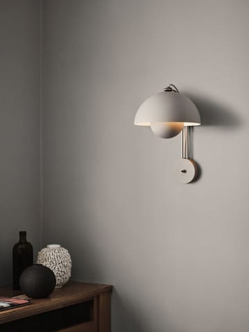 Flowerpot vägglampa VP8 - Grey beige - &Tradition