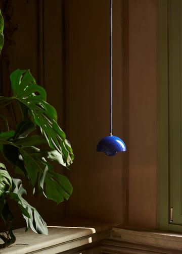 Flowerpot VP10 pendel - Cobalt blue - &Tradition