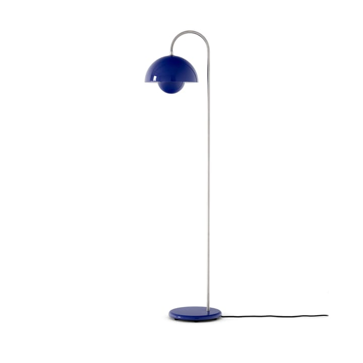 Flowerpot VP12 golvlampa - Cobalt blue - &Tradition