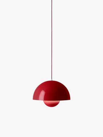 Flowerpot VP2 pendel stor - Vermilion red - &Tradition