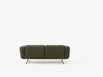 Inland AV22 soffa 2-sits - Clay 0014-warm black - &Tradition