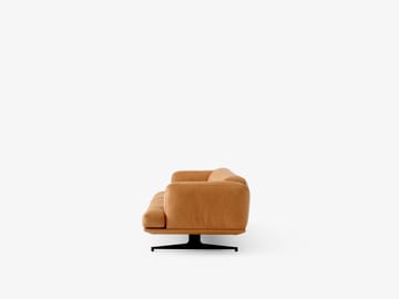 Inland AV23 3-sits soffa - Noble leather cognac-warm black - &Tradition