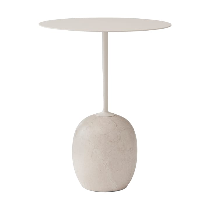 Lato bord LN8 - Ivory white-Crema diva marble - &Tradition