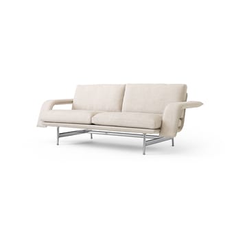 Meantime AV30 2-sits soffa - Pol. aluminium-Ecriture 0210 - &Tradition