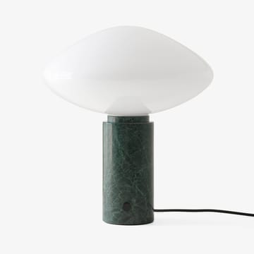 Mist AP17 bordslampa Ø37 cm - Matt White & Guatemala Verde - &Tradition