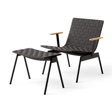 Ville Outdoor AV46 fotpall - Warm black - &Tradition