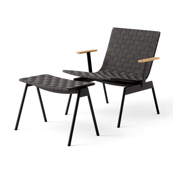 Ville Outdoor AV46 fotpall, Warm black &Tradition