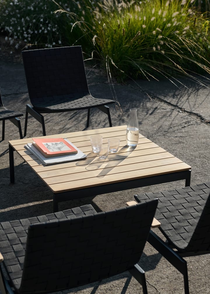 Ville Outdoor AV50 soffbord, Warm black-teak &Tradition