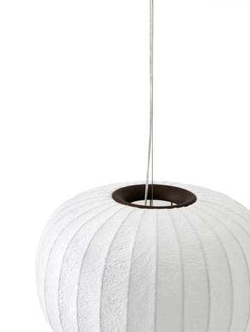 Vipp586 Paper pendel Ø45 cm - Dark oak-white - Vipp