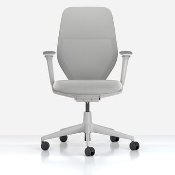 ACX Mesh kontorsstol 3D-armstöd mjuka hjul broms - Stone grey-soft grey - Vitra