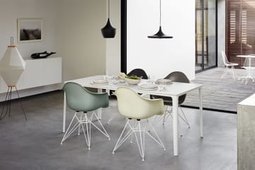 Eames fiberglass armchair DAR karmstol - Elephant hide grey-Basic dark - Vitra