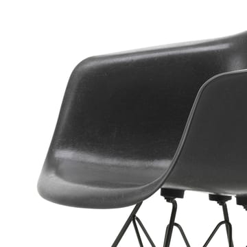 Eames fiberglass armchair DAR karmstol - Elephant hide grey-Basic dark - Vitra