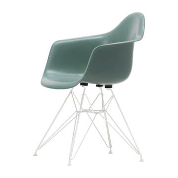 Eames fiberglass armchair DAR karmstol - Sea foam green-White - Vitra