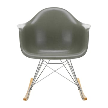 Eames fiberglass armchair RAR gungstol lönnmedar - Raw umber-Chrome - Vitra