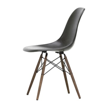 Eames Fiberglass Chairs DSW stol - Elephant grey-black maple - Vitra