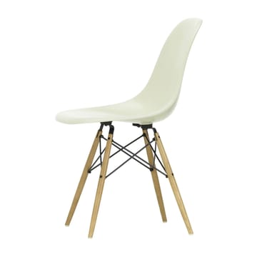 Eames Fiberglass Chairs DSW stol - parchment, askben - Vitra