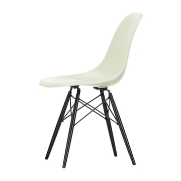 Eames Fiberglass Chairs DSW stol - Parchment-svartbetsade lönnben - Vitra