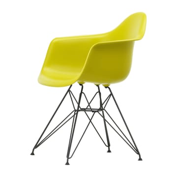 Eames Plastic Armchair RE DAR stol - 34 mustard-black - Vitra