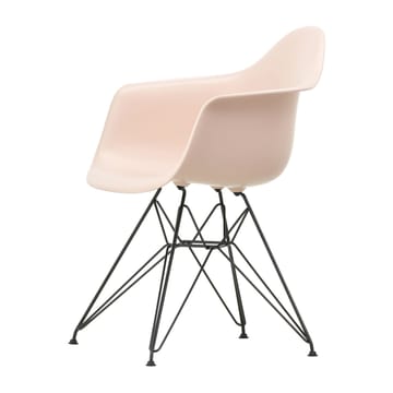 Eames Plastic Armchair RE DAR stol - 41 pale rose-black - Vitra