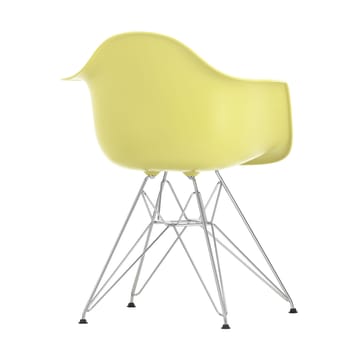 Eames Plastic Armchair RE DAR stol - 92 citron-chrome - Vitra