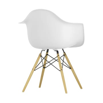 Eames Plastic Armchair RE DAW stol - 85 cotton white-ash - Vitra