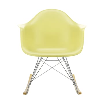 Eames Plastic Armchair RE RAR gungstol - 92 citron-chrome-golden maple - Vitra