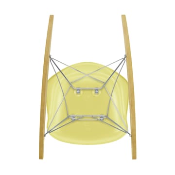 Eames Plastic Armchair RE RAR gungstol - 92 citron-chrome-golden maple - Vitra