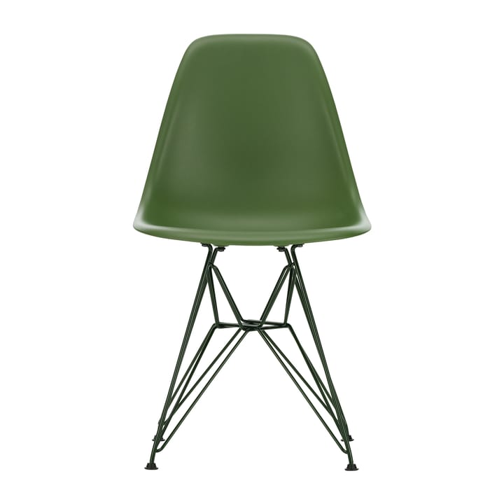 Eames Plastic Side Chair DSR Soft Glides stol  - Forest 48-dark green 24 - Vitra