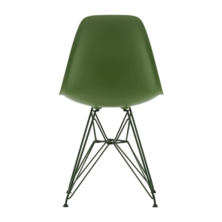 Eames Plastic Side Chair DSR Soft Glides stol , Forest 48-dark green 24 Vitra