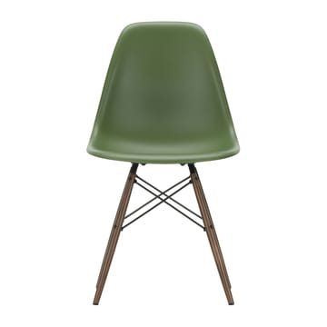 Eames plastic side chair DSW stol brunbetsad - Forest - Vitra