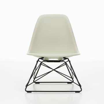 Eames Plastic Side Chair LSR loungestol - White-deep black - Vitra