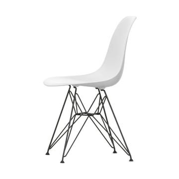 Eames Plastic Side Chair RE DSR stol - 85 cotton white-basic dark - Vitra