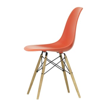 Eames Plastic Side Chair RE DSW stol - 03 poppy red-ash - Vitra